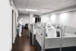 CSL protective workwear cleaning and disinfecting